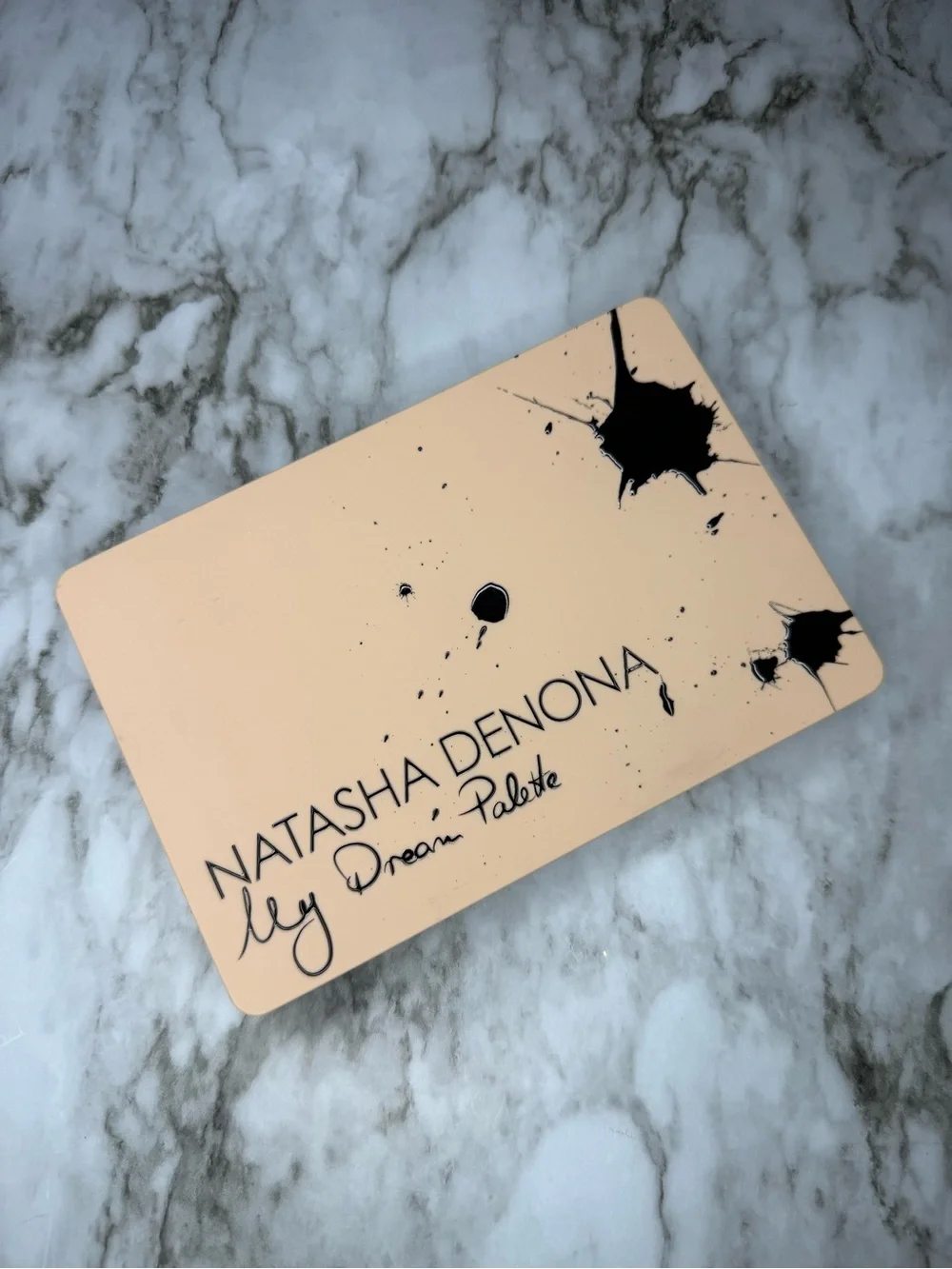 Natasha Denona Beige Matte Compact with Black Ink Accents